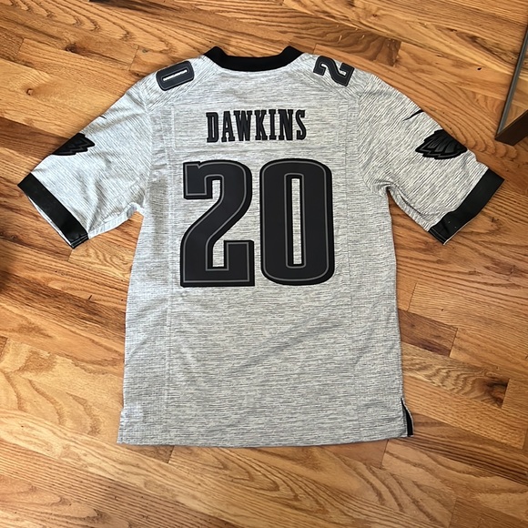 Grey and Black Dawkins Eagles Jersey - Picture 2 of 5